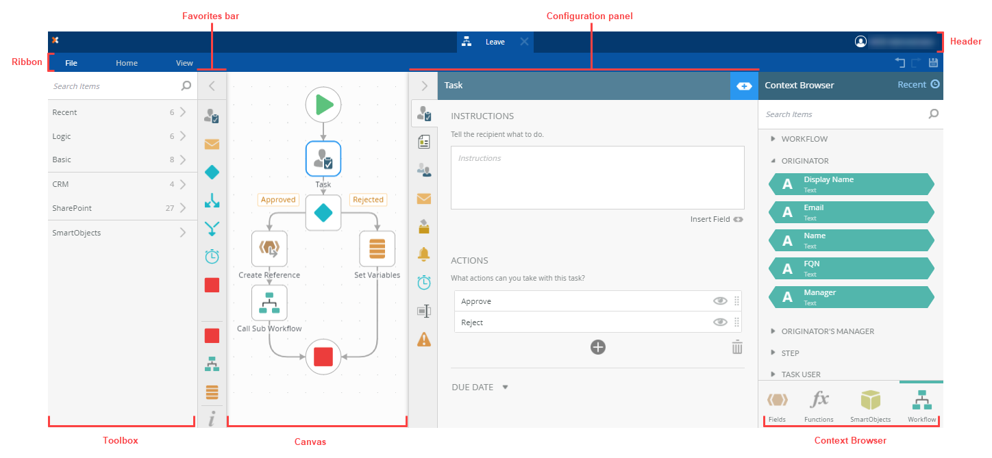 Using the K2 Workflow Designer