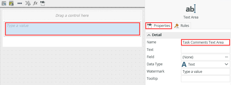 Changing a Control Name