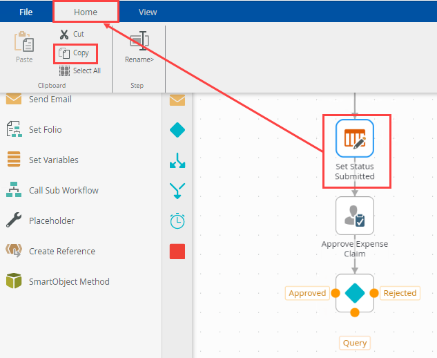 Copy Existing Step