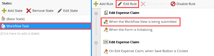 Edit Workflow Rule