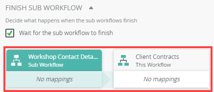 Workflow Sub Workflow Call Sub Workflow Step