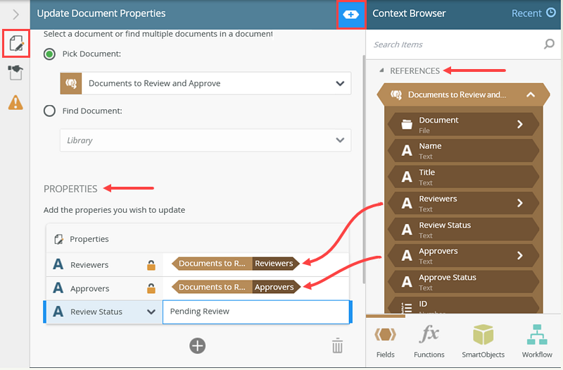 Adding References for Property Values