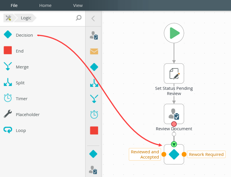 Adding a Decision Step