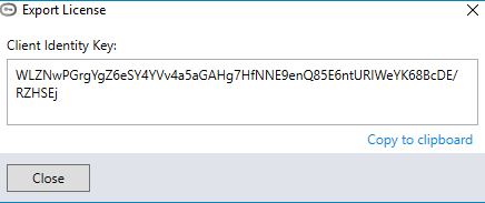 Creating a Company Key