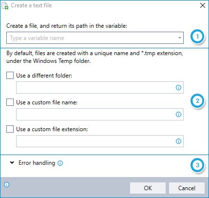 Create a Text File