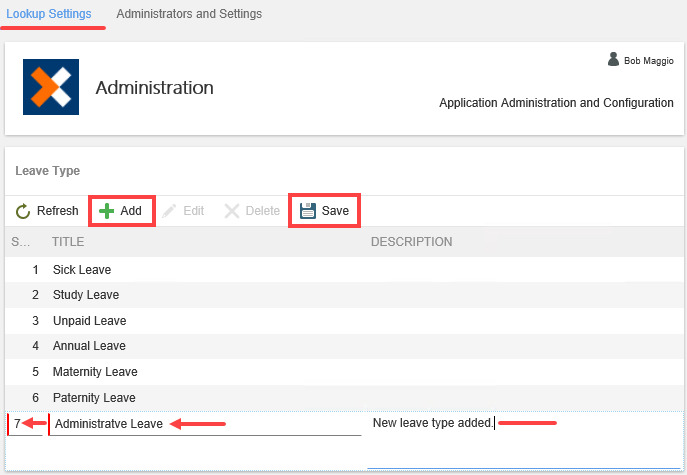 New Lookup Option