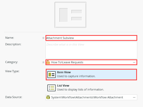 Create Subview