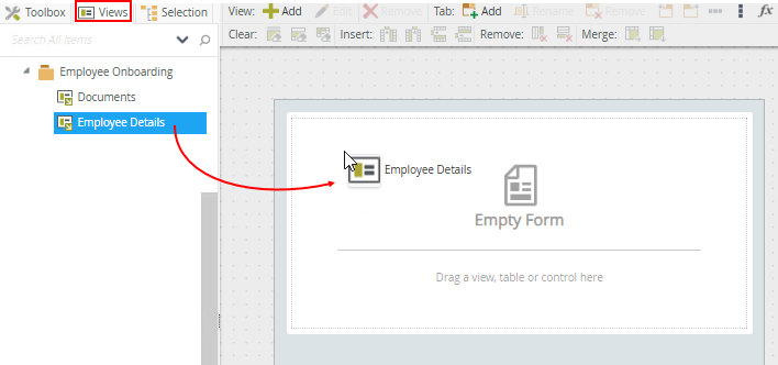 Add View to Canvas