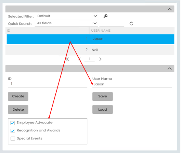 Click List Item