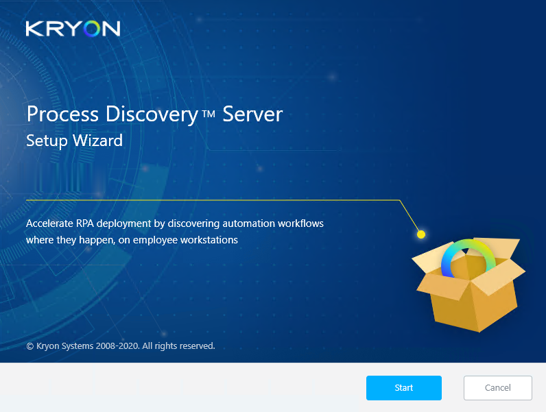 Step 6: Run Nintex Process Discovery Server Setup Wizard